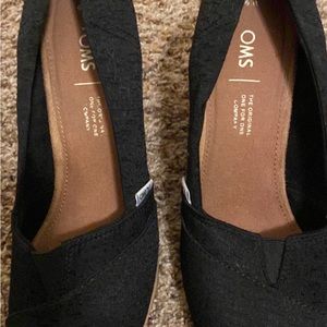 Tom’s heels. Worn 2x. Like new.
